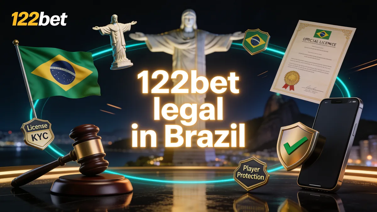 Status legal do 122bet no Brasil para jogadores no Brasil